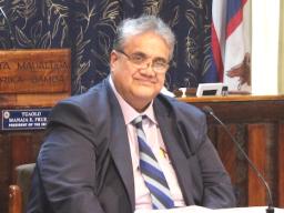 DOH Director Dr. Saipale Fuimaono