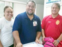 DOH team at Samoa News