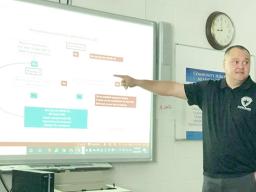 Health Department epidemiologist Dr. Aifili John Tufa