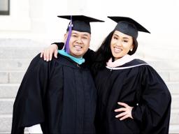 Dona Domi Maifala and Leiema Suitumua Sachiko Hunt