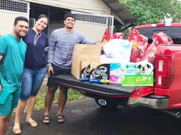 George Lemisio, Judith Liu, Isaiah Boton, Avery Maloata