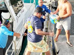 DOUBLE TROUBLE FISHING BOAT