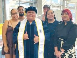 Dr. Pola and family