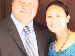 Aifili Dr. John Tufa and Francine Amo