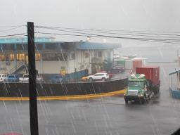 Rain at Port of Pago Pago
