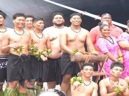 New Apostolic Church Youth drummer and dancers