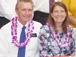 Dr. Tarr and  Elder David Tarr 