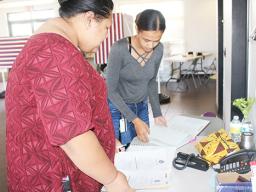 POLL WATCHER AT ELECTION OFFICE TRAINING