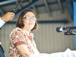 Pacific Basin Development Council executive director, Esther Kia’aina