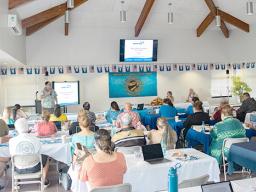 Participants at ethics training