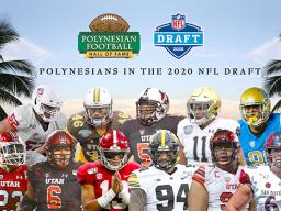 Polynesian football players who took part in the 2020 NFL draft