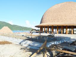 Extension under construction to Fale Samoa at Suigaula o le Atuvasa at Utulei.