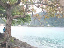 Family enjoying the day near Pago Pago harbor