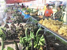 One of the booths at the 2021 Flag Day Farm Fair