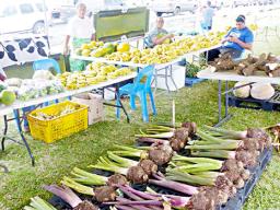 Sellers at the 2022 farm fair