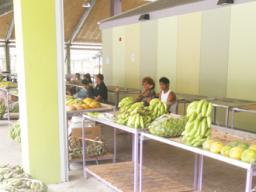farmers at Fagatago Marketplace