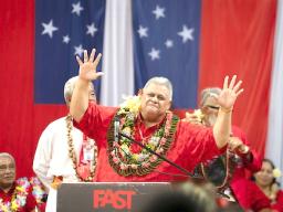 FAST leader and chairman, Laaulialemalietoa Leuatea Schmidt