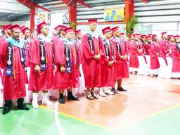 Some of the 116 Faga'itua High School 2021 grads