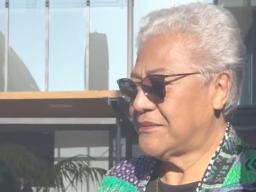 SAMOA Prime Minister Fiame Naomi Mata'afa 