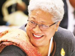 Prime Minister of Samoa Fiame Naomi Mata’afa 