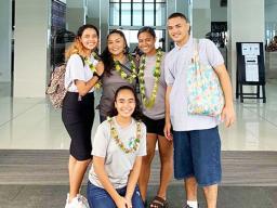 American Samoa's delegation to the U.N. Enviro Program Conference 