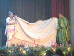 Fine Mat being displayed