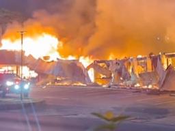 SHOPPING CENTER FIRE