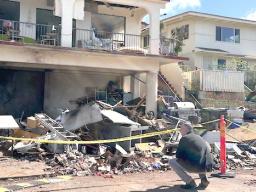 damage from fireworks explotion