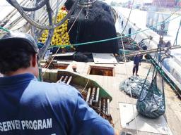 A fishing observer in Marshall Islands