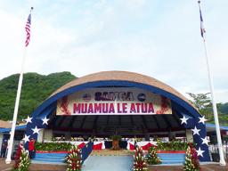 Fafatogo malae during Flag Day 2020