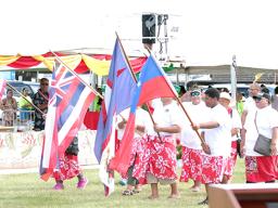 FLAGS OPENING PARADE