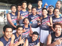 The junior varsity squad of Manumalo Academy