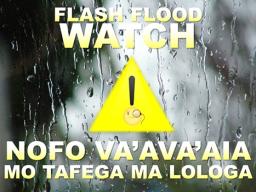 Flash Flood Watch graphic