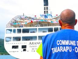 the floating Olympics village
