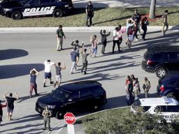 students from Marjory Stoneman Douglas High School in Parkland, Fla