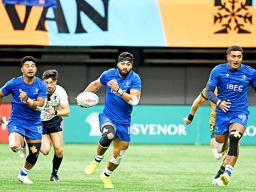 Steve Onosai, Tom Maiava, and Taunuu Niulevaea