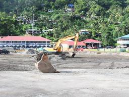 Building site for the new Fono building