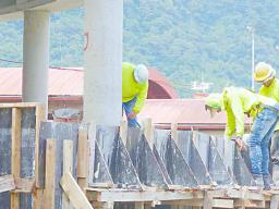 Paramount staff working on the new fono building