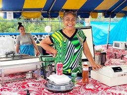 Flag Day food vendor