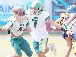 Leone Lions quarterback, Isaiah Elisara