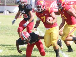 Petesio Iosefo taking this one to the house