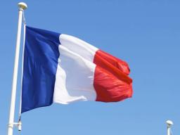 French flag. 