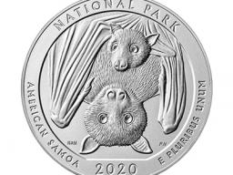 A Samoan fruit bat mother hanging in a tree with her pup