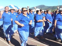 Teachers during Fun Day