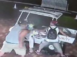  Surveillance images captured the brutal beating in September.
