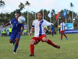 American Samoa’s captain Gabriel Taumua