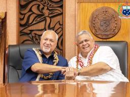 Samoa PM and American Samoa Governor