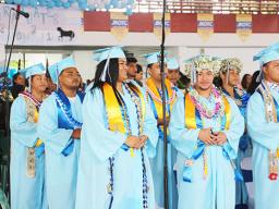 Kanana Fou 2021 graduats during ceremony