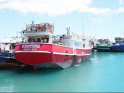 Hawaii longliners docked at Pier 22 