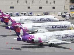 Hawaiian Airlines plane at HNL